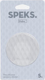 SPEKS SLABS STICKERS CIRCLE MESH GRAY