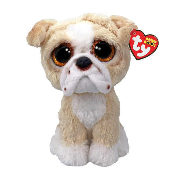 TY BEANIE BOO POOCH ENGLISH BULLDOG TAN 6
