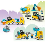 LEGO DUPLO CONSTRUCTION VEHICLES