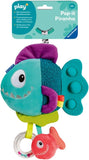 PLAYPLUS POP-IT PIRANHA BLUE STROLLER TOY