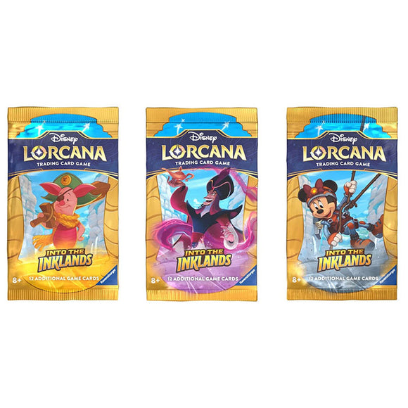 GM RV DISNEY LORCANA BOOSTER: INTO THE INKLANDS