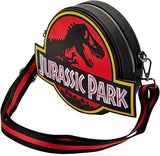 LOUNGEFLY CROSSBODY BAG JURASSIC PARK LOGO