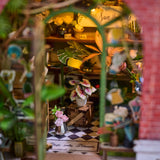 DIY BOOK NOOK FLOWER SHOP