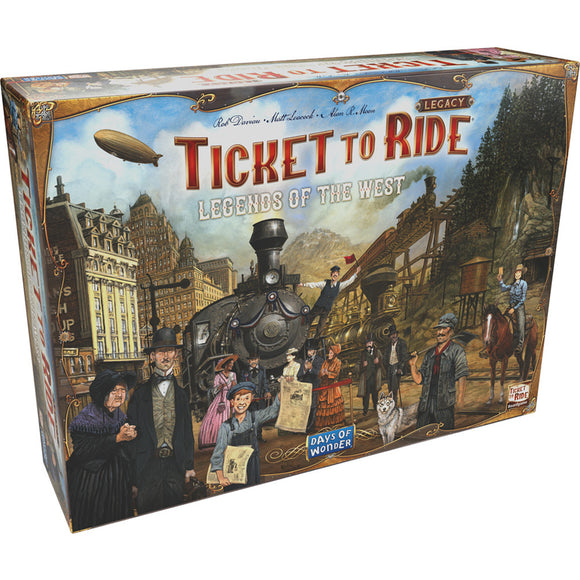 GM TTR TICKET TO RIDE LEGACY LEGENDS OF THE WEST