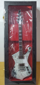 MINI GUITARS WB KISS PAUL STANLEY SILVER