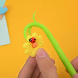 BCM GEL PENS WIGGLE LADYBUG DAISY