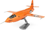 METAL EARTH MILITARY PLANE BELL X-1