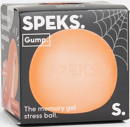 SPEKS GUMP HALLOWEEN SPOOKY ORANGE STRESS BALL