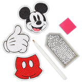DIAMOND DOTZ STICKERS MICKEY ICONS DITZIES