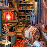 DIY BOOK NOOK LEONARDO DA VINCI W/ DUST COVER