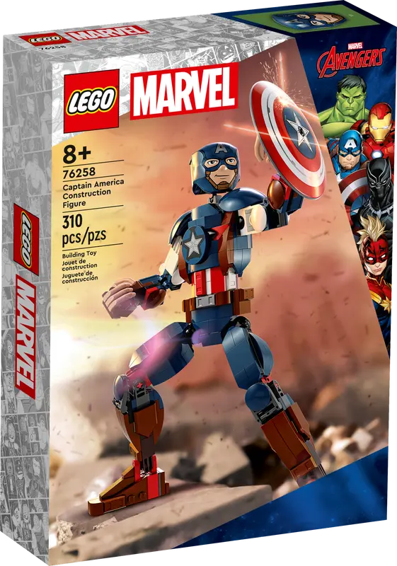 LEGO MARVEL CAPTAIN AMERICA FIGURE