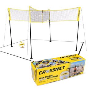 CROSSNET 4 SQUARE VOLLEYBALL SET