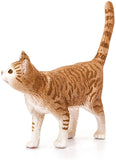 SCHLEICH CAT ORANGE TABBY