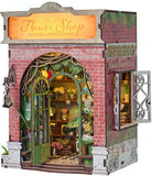 DIY BOOK NOOK FLOWER SHOP