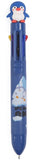 BCM BALL PEN 8 COLORS PENGUIN