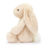 JC BASHFUL LUXE BUNNY WILLOW PINK MEDIUM 12 "