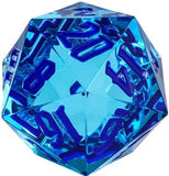 FBG DICE D20 55MM TITAN SHARP EDGE NAUTICAL CLEAR SIGHT