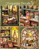 DIY BOOK NOOK BLOSSOM FLORIST W/ DOOR