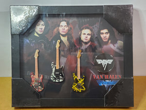 MINI GUITARS SHADOW BOX MED SQ VAN HALEN