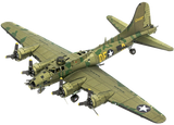 METAL EARTH MILITARY PLANE B-17 FLYING FORTRESS