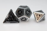 FBG DICE 7PC METAL ALCHEMIST NECROTIC
