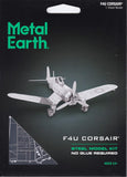 METAL EARTH MILITARY PLANE F4U CORSAIR