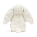 JC BASHFUL BUNNY CREAM WITH PLANT SMALL 7"