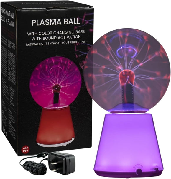 PLASMA BALL PURPLE 6