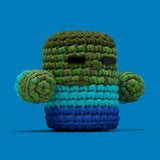 WOOBLES MINECRAFT ZOMBIE CROCHET KIT