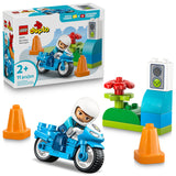 LEGO DUPLO BLUE POLICE MOTORCYCLE