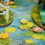 DIY BOOK NOOK GIVERNY GARDEN