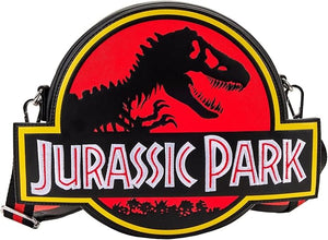 LOUNGEFLY CROSSBODY BAG JURASSIC PARK LOGO