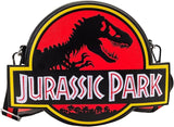 LOUNGEFLY CROSSBODY BAG JURASSIC PARK LOGO