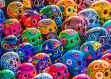 PZ 1000 ENJ COLORFUL SKULLS