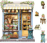 DIY BOOK NOOK ANNA'S BLUE BLOSSOM