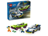 LEGO CITY POLICE CAR & MUSCLE C AR CHASE