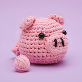 WOOBLES BACON THE PIG CROCHET KIT