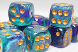 FBG DICE 12D6 HOCUS POCUS GLITTER