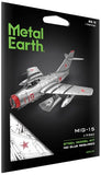 METAL EARTH MILITARY PLANE MIG-15