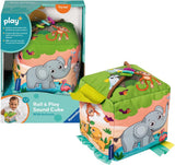 PLAYPLUS ROLL N PLAY SOUND CUBE: WILD ANIMALS