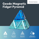 SPEKS GEODE CHROME COSMO PYRAMID BLUE