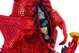 PLUSH DICE BAG RED DRAGON