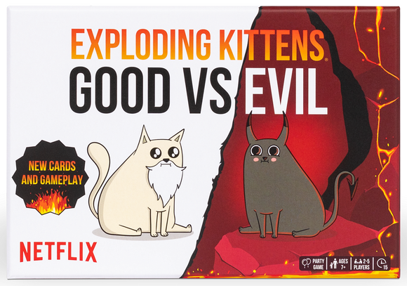 GM EXPLODING KITTENS: GOOD VS EVIL