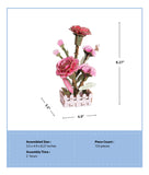 DIY FLOWER BLOOM SET CARNATION PINK