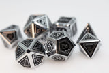 FBG DICE 7PC METAL ALCHEMIST NECROTIC