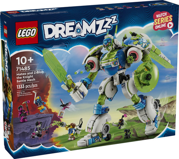 LEGO DREAMZ MATEO AND ZBLOB THE KNIGHT BATTLE MECH