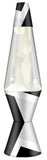 SCH LAVA LAMP 14.5" POLYGONAL WHITE TONE CLEAR