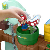 FISHER-PRICE LITTLE PEOPLE SUPER MARIO ADVENTURE PLAYSET MUSICAL TODDLER TOY