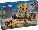 LEGO CITY PIZZA DELIVERY EXPERIENCE WITH VEHICLES