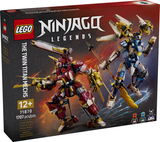 LEGO NINJAGO THE TWIN TITAN MECHS